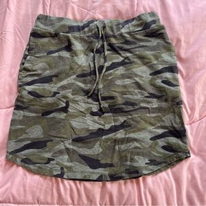 Rachel Green Camo Pencil Skirt